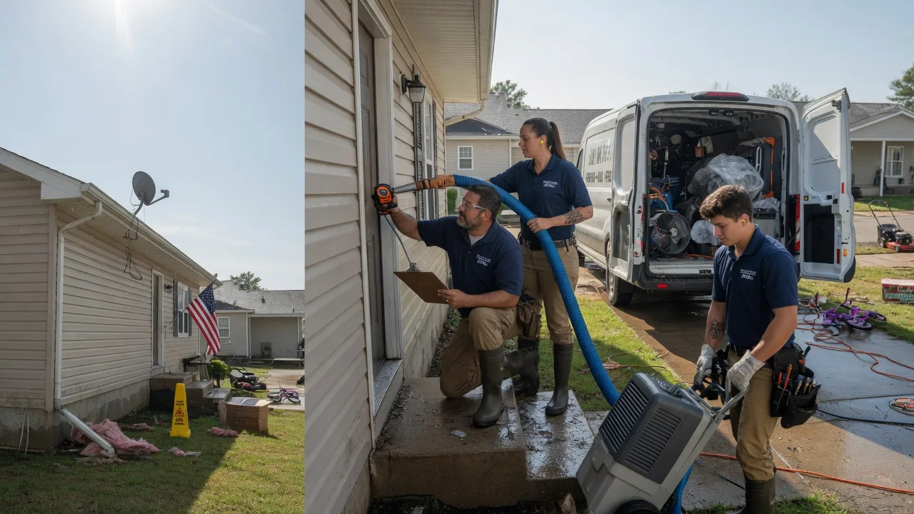 Ceiling Water Damage Restoration in Williamstown, MO near me